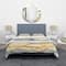 Designart 'Gold Glamour Direction I' Glam Bedding Set - Duvet Cover & Shams
